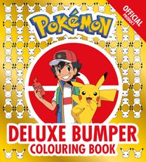 Official Pokemon Deluxe Bumper Colouring Book