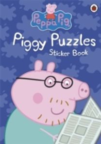 Piggy Puzzles Sticker Book