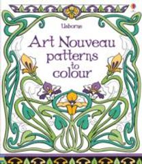 Art Nouveau Patterns to Colour