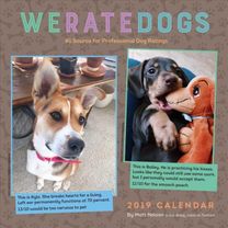 We Rate Dogs 2019 Square Wall Calendar