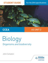 CCEA as Unit 2 Biology Student Guide: Organisms and Biodiversity CCEA as Unit 2 Biology Student Guide: Organisms and Biodiversity