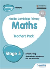 Hodder Cambridge Primary Mathematics Teacher's Resource Pack 5