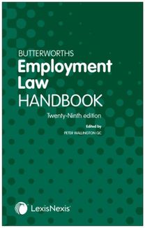 Butterworths Employment Law Handbook 29T