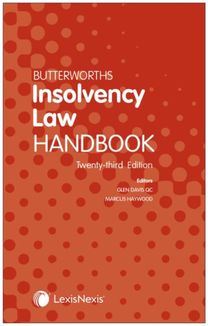 Butterworths Insolvency Law Handbook 23R