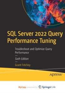 SQL Server 2022 Query Performance Tuning SQL Server 2022 Query Performance Tuning