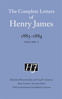 Complete Letters of Henry James, 1883–1884 Complete Letters of Henry James, 1883–1884