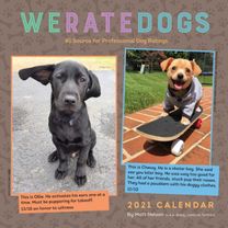 Weratedogs 2021 Wall Calendar