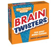 Will Shortz Games: Brain Twisters 2023 Day-To-Day Calendar