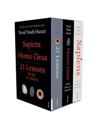 Yuval Noah Harari Box Set (Sapiens, Homo Deus, 21 Lessons for 21st Century) 