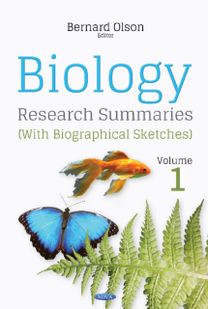 Biology Research Summaries (With Biographical Sketches) Biology Research Summaries (With Biographical Sketches)