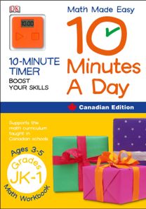 Math Made Easy 10 Minutes a Day Grade Jk 1