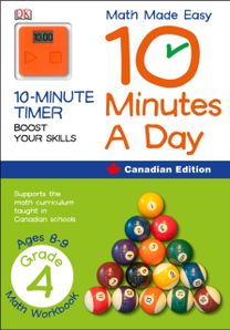 Math Made Easy 10 Minutes a Day Grade 4