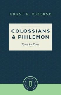 Colossians & Philemon Verse by Verse