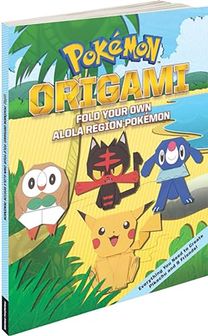 Pokemon Origami: Fold Your Own Alola Region Pokemon