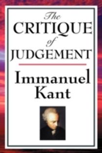 Critique of Judgement Critique of Judgement