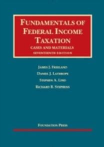 Fundamentals of Federal Income Taxation Fundamentals of Federal Income Taxation