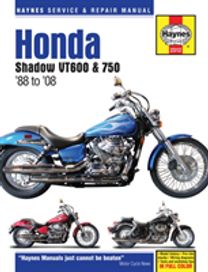 Honda Shadow Vt600 & 750 Motorcycle Repair Manual