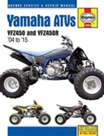 Yamaha Yfz450 & Yfz450R Atv Repair Manual Yamaha Yfz450 & Yfz450R Atv Repair Manual