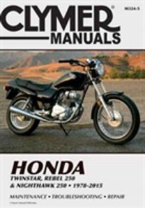 Honda Twister, Rebel 250 & Nighthawk 250 Honda Twister, Rebel 250 & Nighthawk 250