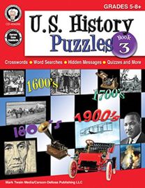 U.S. History Puzzles, Book 3