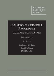 American Criminal Procedure, Investigative American Criminal Procedure, Investigative