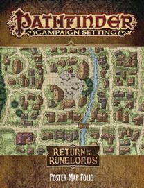 Pathfinder Campaign Setting: Return of the Runelords Poster Map Folio
