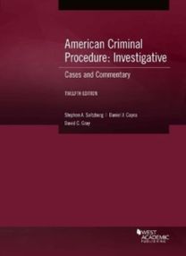 American Criminal Procedure, Investigative American Criminal Procedure, Investigative
