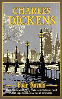 Charles Dickens Four Novels (Deluxe Leatherbound Edition)