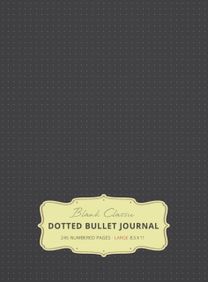 Large 8.5 X 11 Dotted Bullet Journal (Gray #2) Hardcover - 245 Numbered Pages