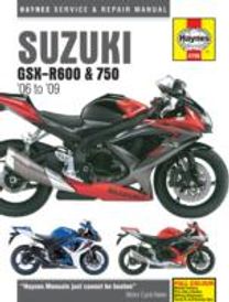 Suzuki Gsx-R600 & 750 Motorcycle Repair Manual Suzuki Gsx-R600 & 750 Motorcycle Repair Manual