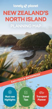 Lonely Planet New Zealand's North Island Planning Map Lonely Planet New Zealand's North Island Planning Map