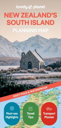 Lonely Planet New Zealand's South Island Planning Map Lonely Planet New Zealand's South Island Planning Map