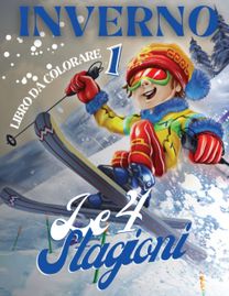 Inverno Libro Da Colorare 1 - Le 4 Stagioni