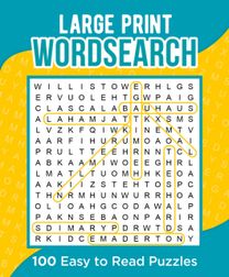 Large Print Wordsearch