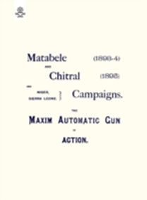 Matebele & Chitral Campaigns (1893-4) and 1895 Matebele & Chitral Campaigns (1893-4) and 1895