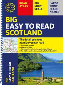 Philip's Big Easy to Read Scotland Road Atlas (Spiral A3) Philip's Big Easy to Read Scotland Road Atlas (Spiral A3)