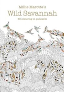 Millie Marotta's Wild Savannah Postcard Book