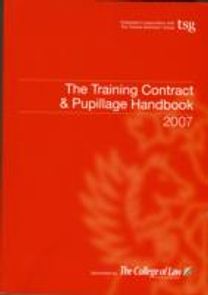 Training Contract and Pupillage Handbook