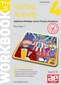 11+ Verbal Activity Year 4/5 Workbook 4