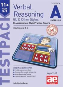 11+ Verbal Reasoning Year 5-7 Gl & Other Styles Testpack a Papers 1-4 11+ Verbal Reasoning Year 5-7 Gl & Other Styles Testpack a Papers 1-4
