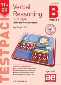 11+ Verbal Reasoning Year 5-7 Cem Style Testpack B Papers 5-8 11+ Verbal Reasoning Year 5-7 Cem Style Testpack B Papers 5-8