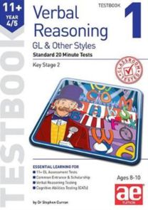 11+ Verbal Reasoning Year 4/5 Gl & Other Styles Testbook 1 11+ Verbal Reasoning Year 4/5 Gl & Other Styles Testbook 1