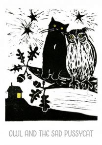 Jo Cox Poster: Owl and the Sad Pussycat