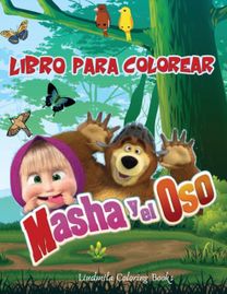 Masha Y El Oso Libro Para Colorear
