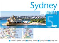 Sydney PopOut Map - pocket-size, pop up map of Sydney city centre