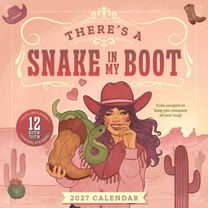 2027 There's a Snake in My Boot Wall Calendar