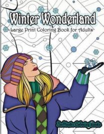 Large Print Coloring Book for Adults