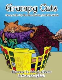 Sweary Color by Numbers Coloring Book for Adults