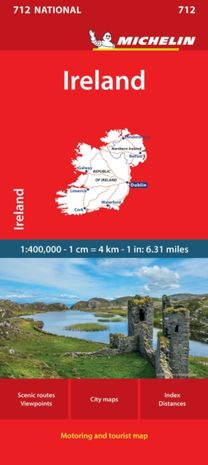 Ireland - Michelin National Map 712 Ireland - Michelin National Map 712