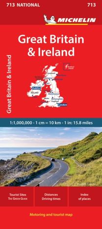 Great Britain & Ireland 2023 - Michelin National Map 713 Great Britain & Ireland 2023 - Michelin National Map 713